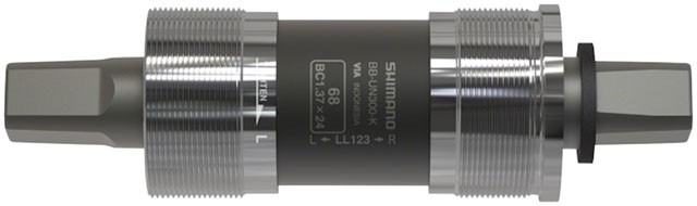 Shimano BB-UN300 Bottom Bracket - English, Square Taper JIS, 68mm Shell