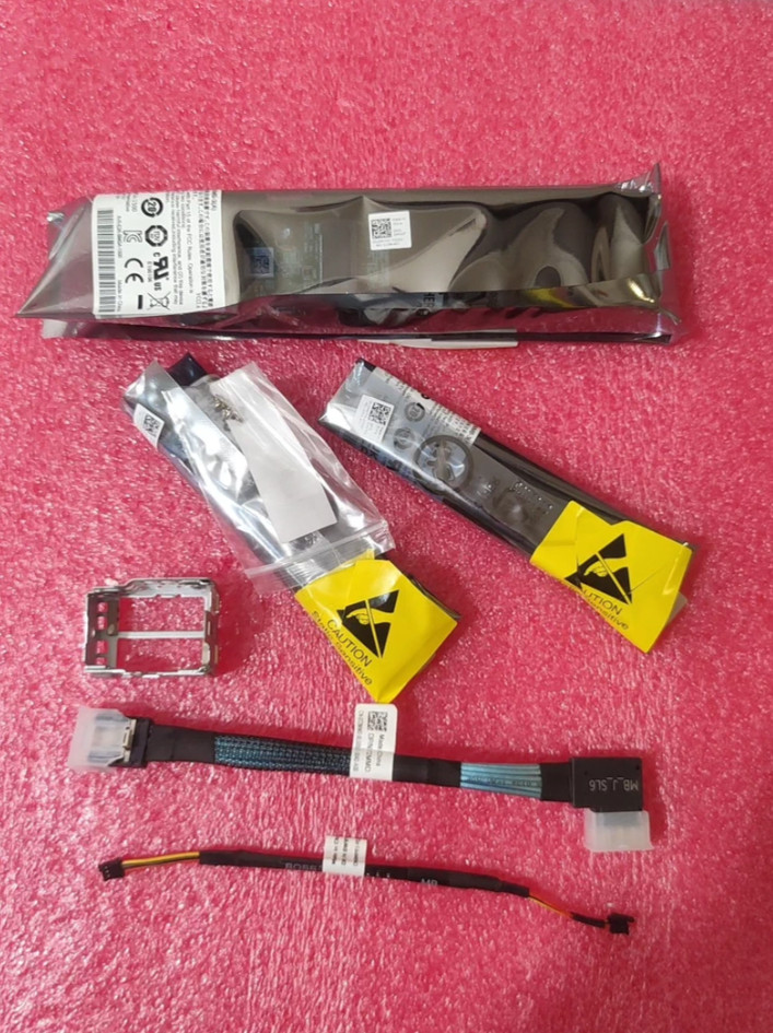New Dell R650 BOSS S2 CARD KIT with 2 CABLES PKH3T HM7F6 72MMD W9YF1 w/cage