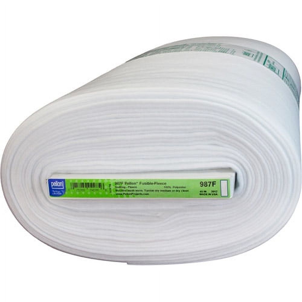 Pellon 987F Fusible Fleece Craft and Sewing Fabric 45" x 10 Yards by the Bolt