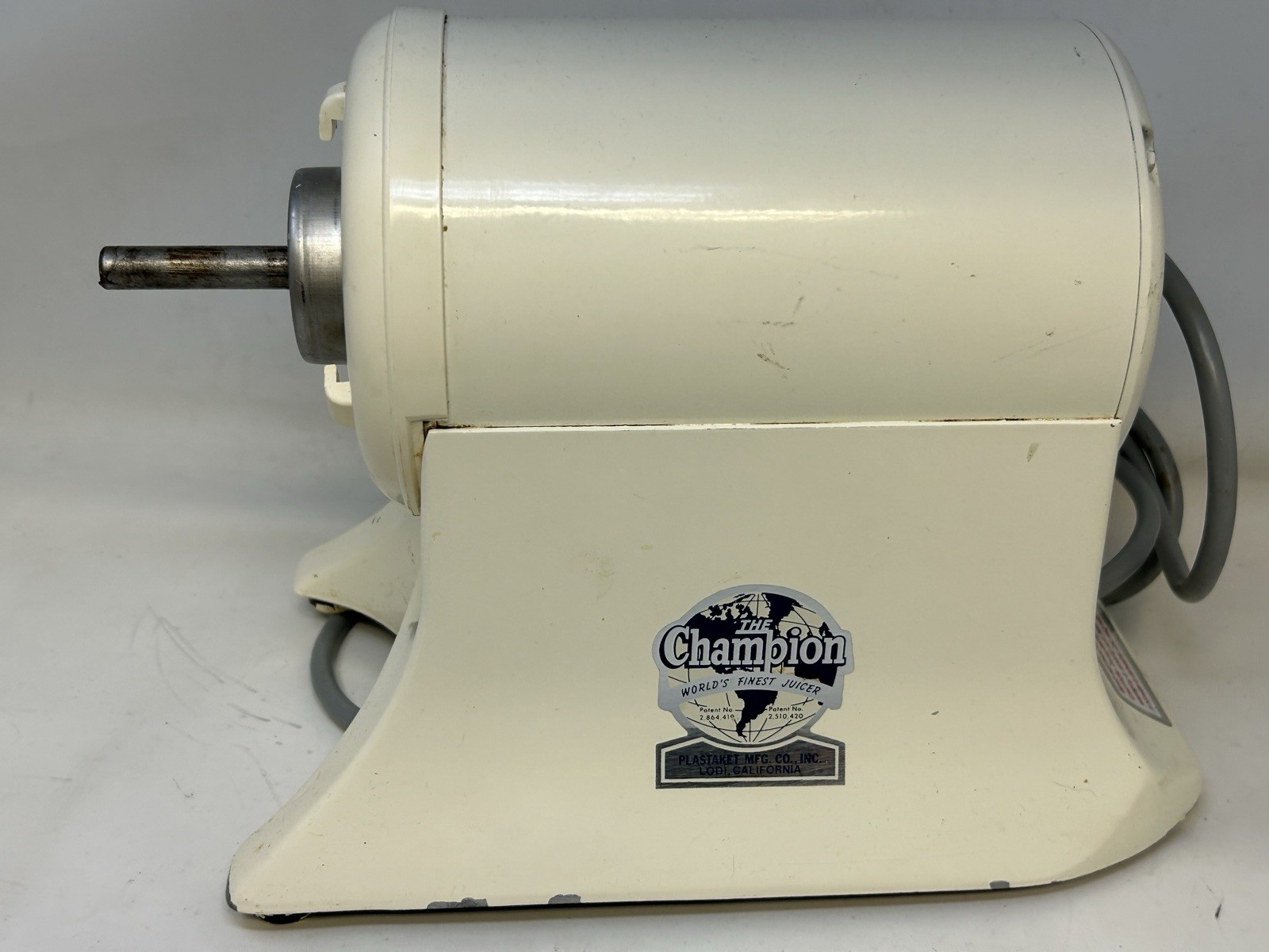 The Champion Juice G5-NG-853S Replacement Motor Base ONLY - Tested & Working