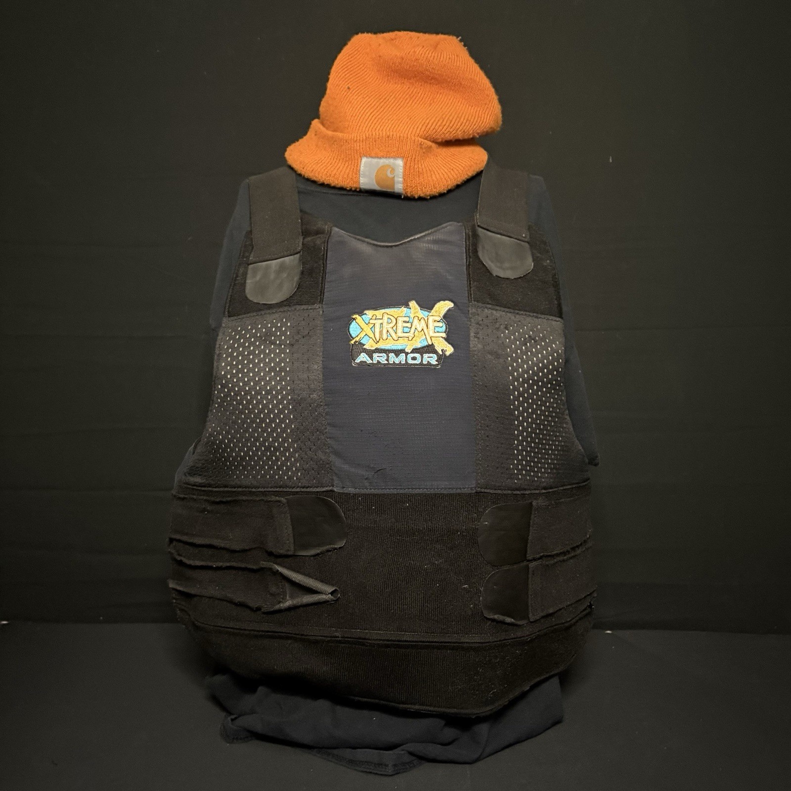 Xtreme Armor Level 2 II Bullet Proof Vest Size Large w/ Trauma Plate Concealable