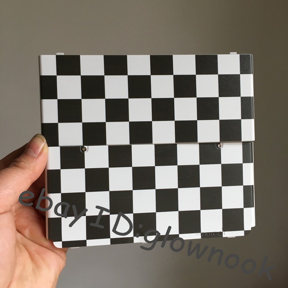 Nintendo series console parts Cover Shell Checkerboard Pattern Protective Case