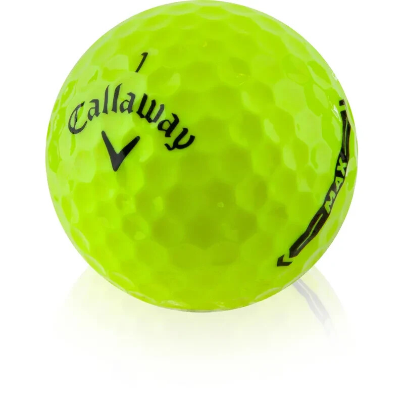 24 Callaway Assorted Models Yellow Near Mint AAAA Used Golf Balls