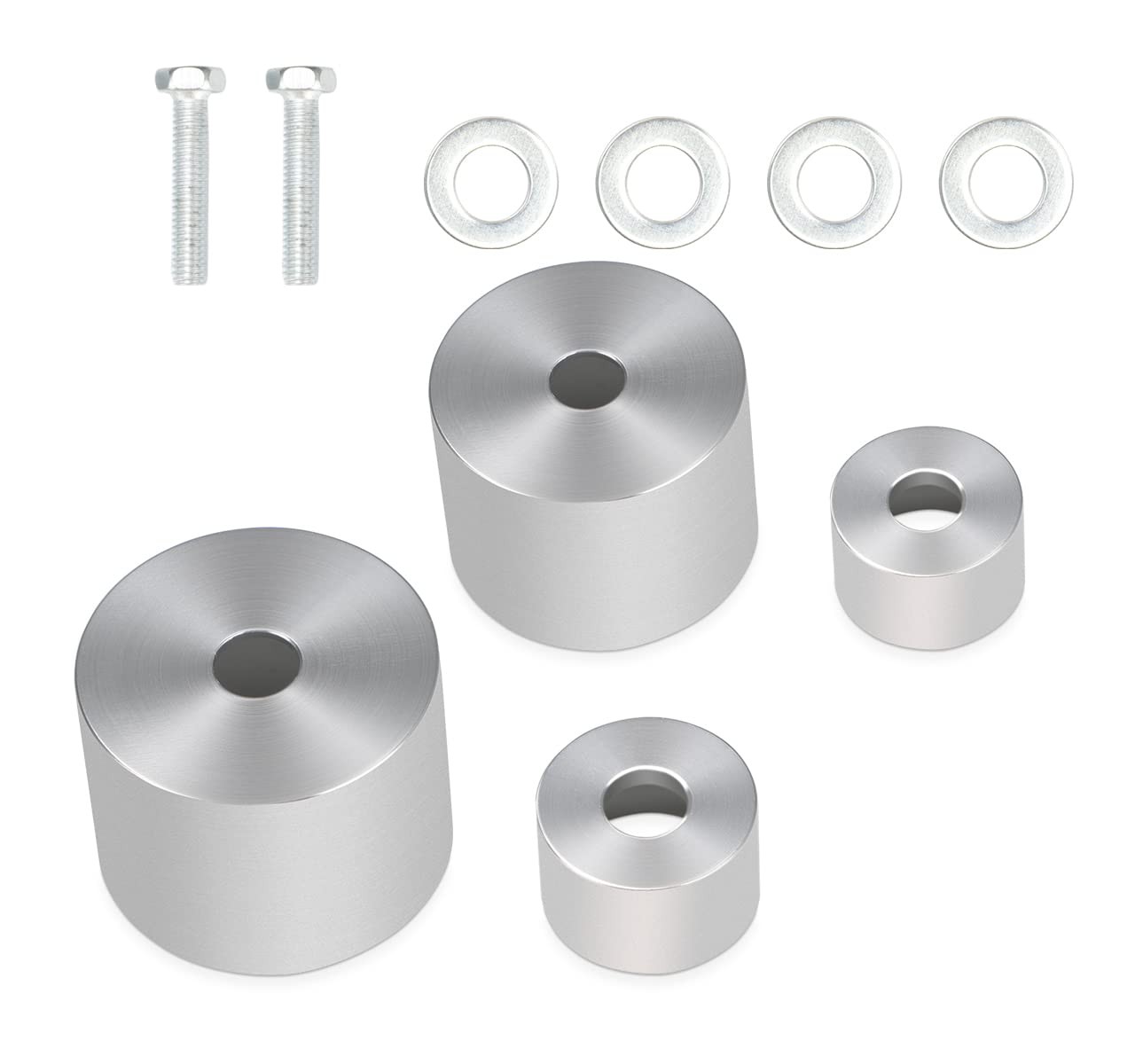 auovo A Pillar Grab Handle Repairing Kit Fits for 2002-2009 Ram 1500 Silver