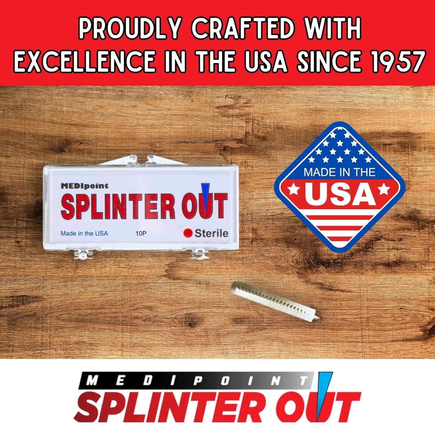 Portable Splinter Out Splinter Remover - 20 Pack for Fast, Safe Splinter Relief