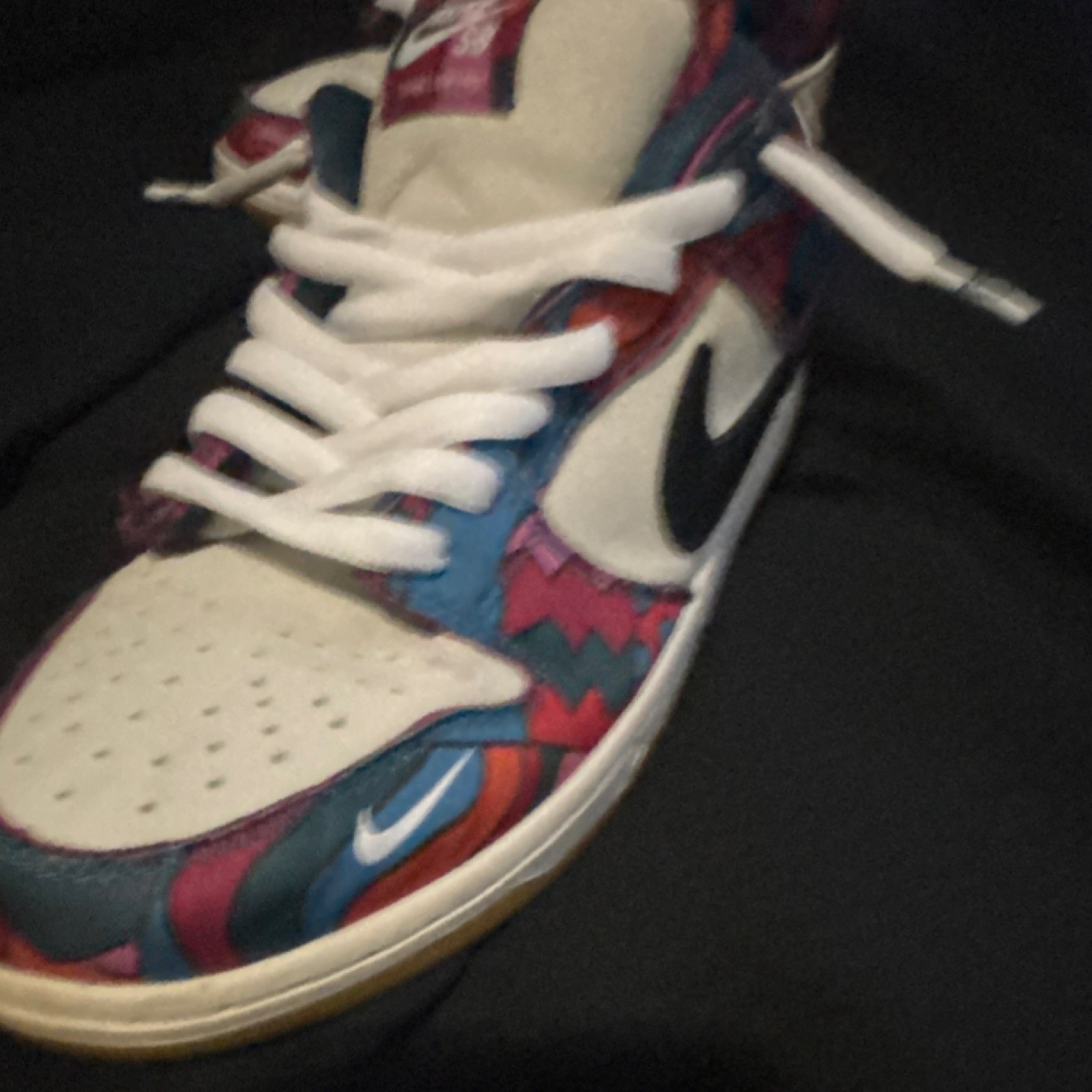Nike SB Dunk Low Parra Multi-Color Skateboarding Shoes US Size 11