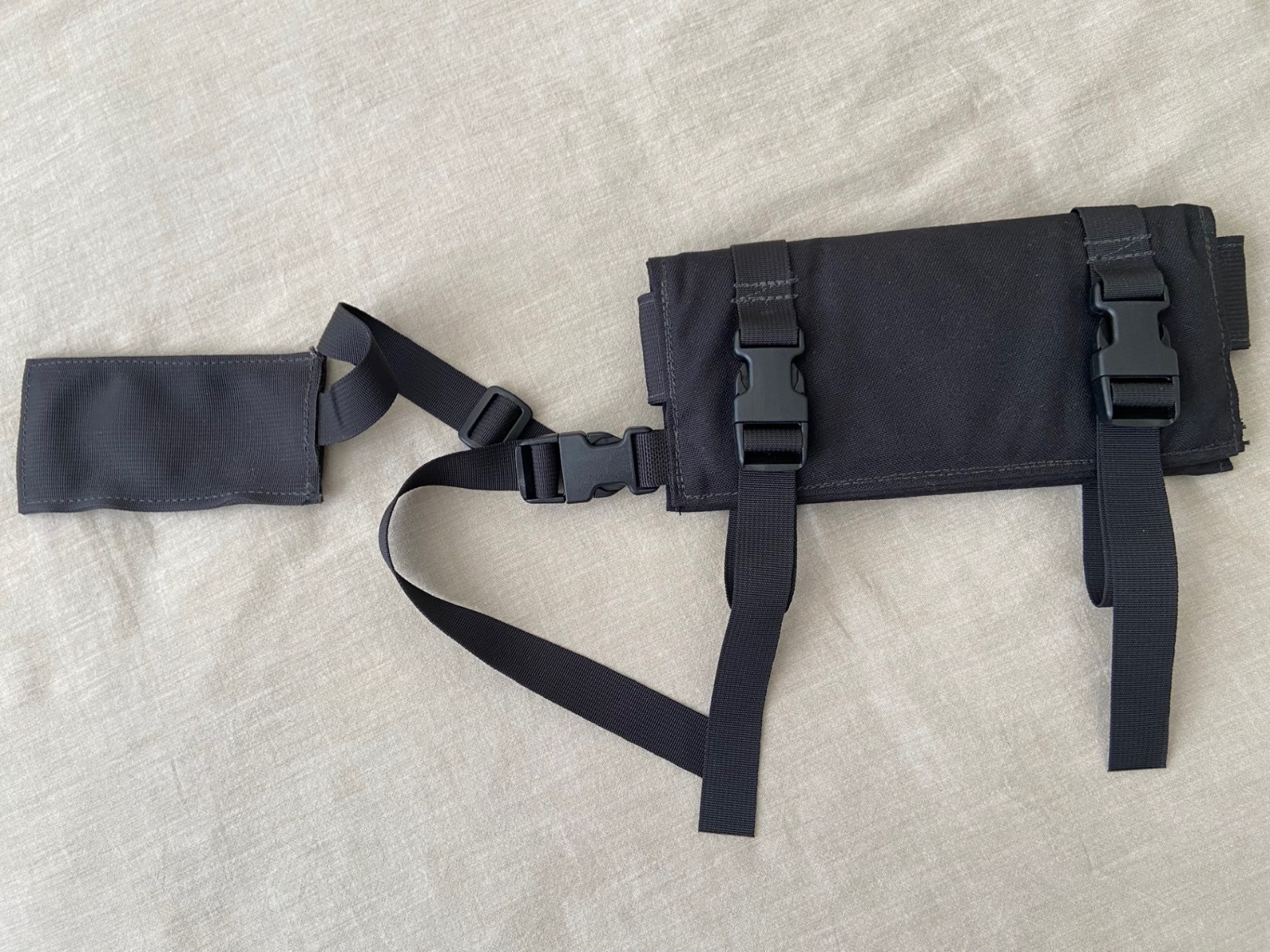 Pantel Tactical black Rifle Scope Cover 10 x 5" Black USA Eagle