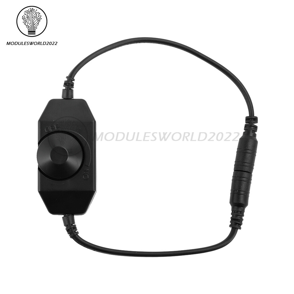 DC12V LED Dimmer Switch Brightness Knob Controller for 5050 2838 LED Strip Light