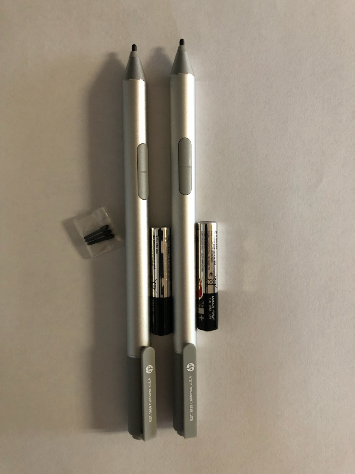 Lot 2 NEW Genuine HP Active Pen HSTNN-W01P 914962-001 Stylus Spectre