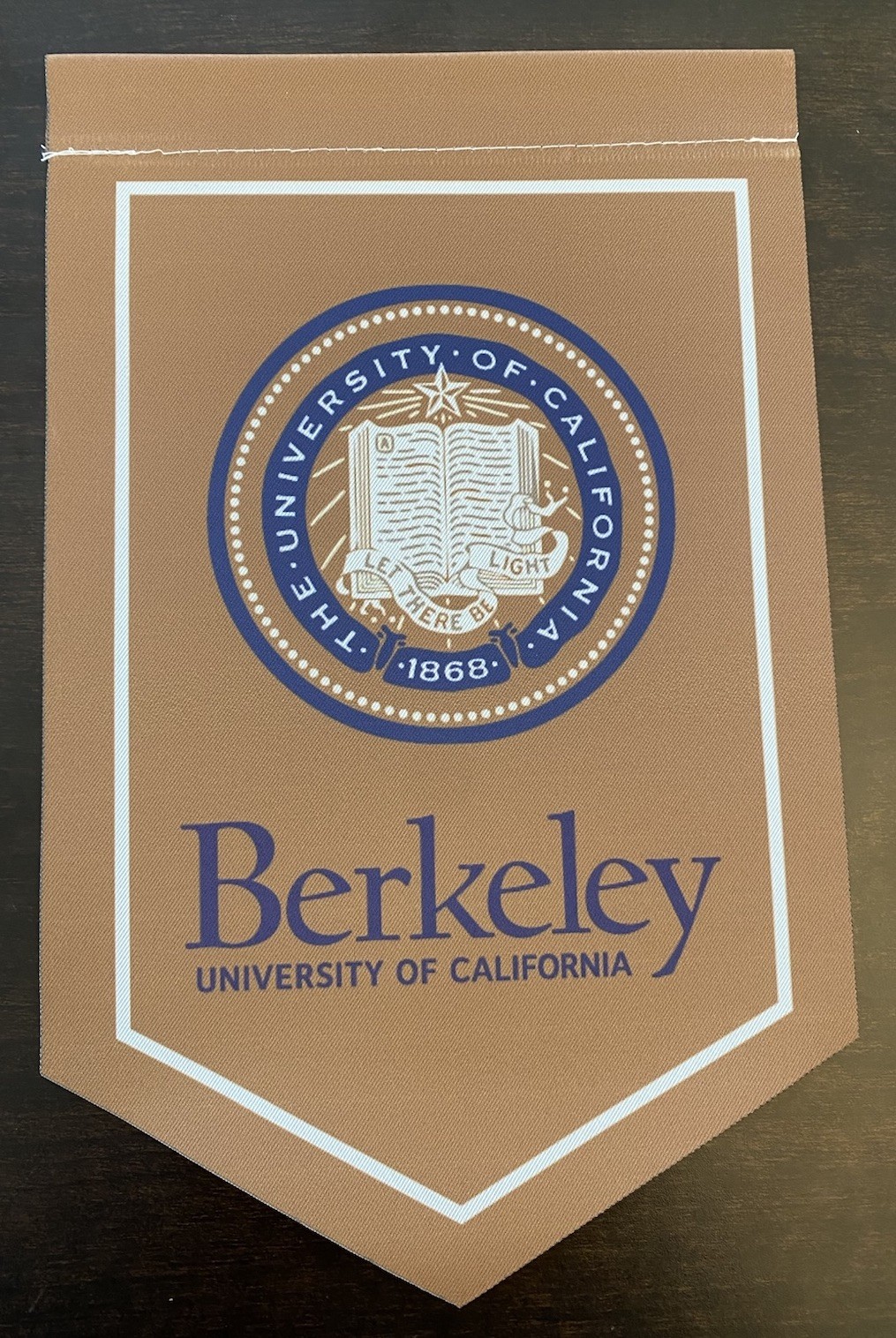 University Of California Berkeley Cal Logo Garden Flag Yard Banner 12”x7.5”