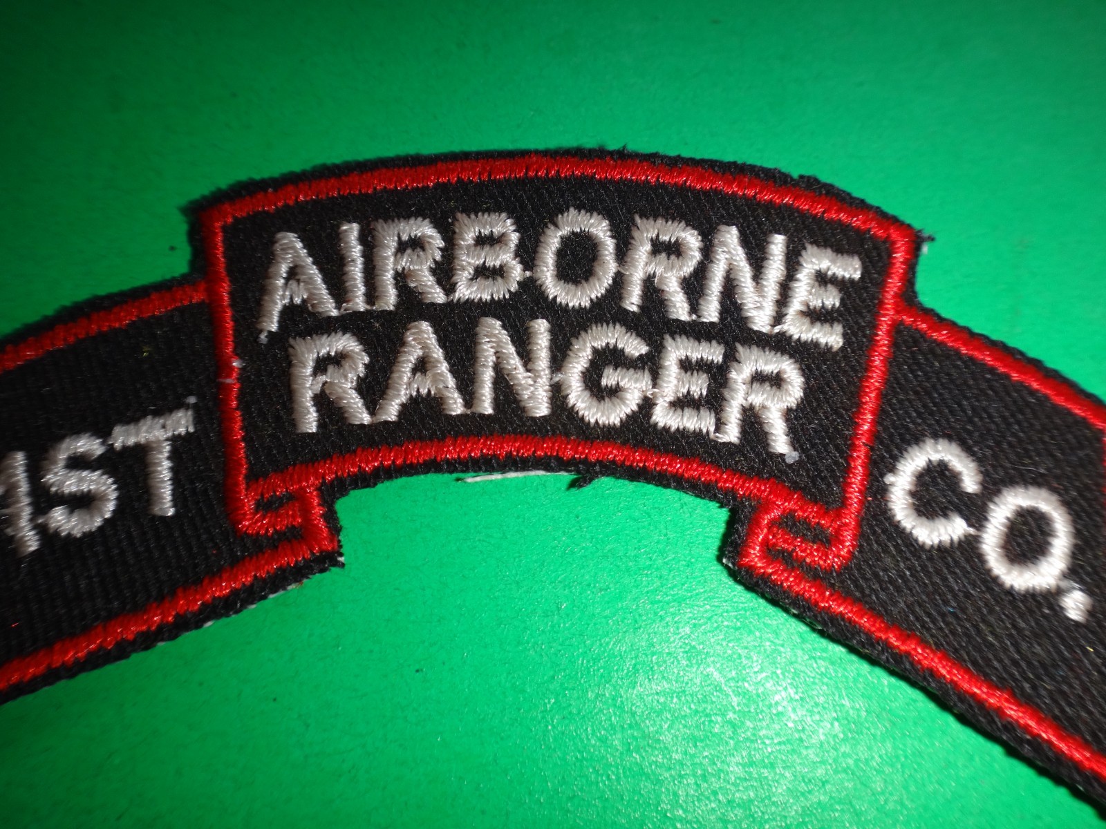 US Army 1st Company AIRBORNE RANGER Scroll Patch