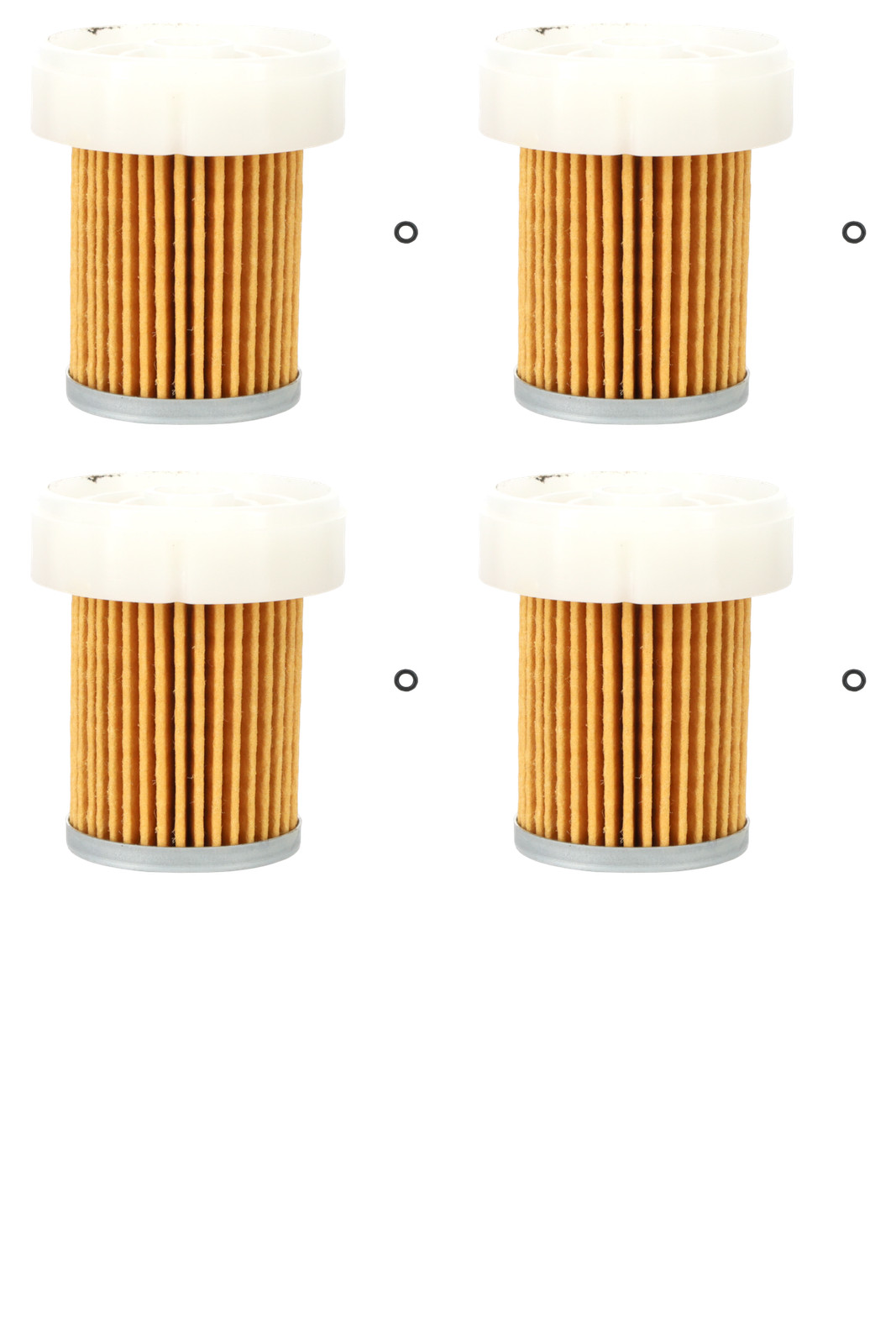 Fuel Fuel Filter Pack of 4 ZB5871219 fits Kubota B7500 B7510 B7610 B7800 L3400