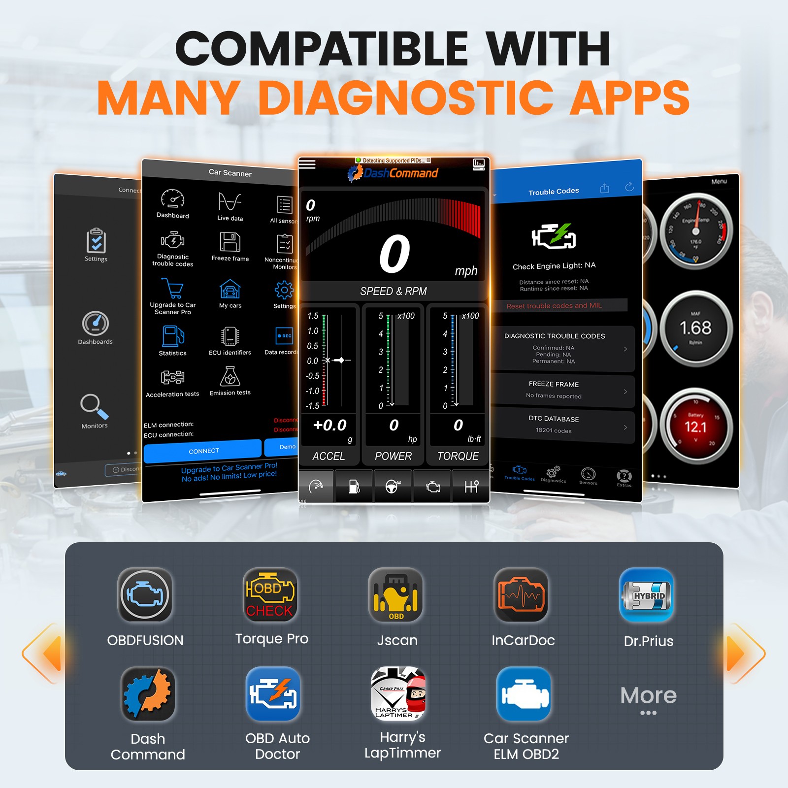 OBD2 Diagnostic Tool Car Scanner All Systems Code Reader Active Test BMS EPB OIL