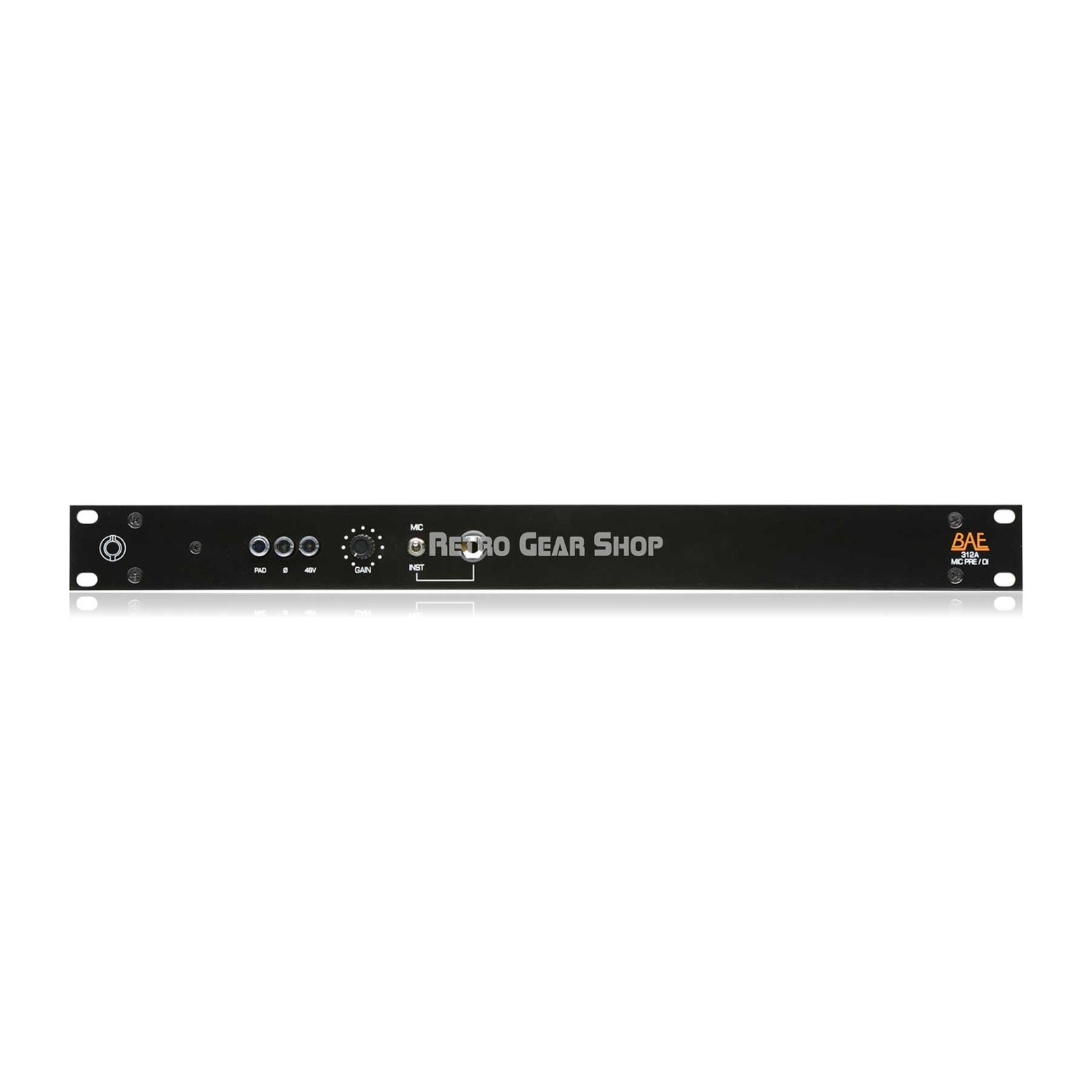 BAE 312A Single Channel Microphone Preamp with PSU