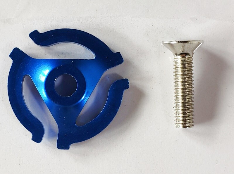 New GT blue Stem Top Cap 1-1/8" With The Screw Bolt 6g w/8 headset