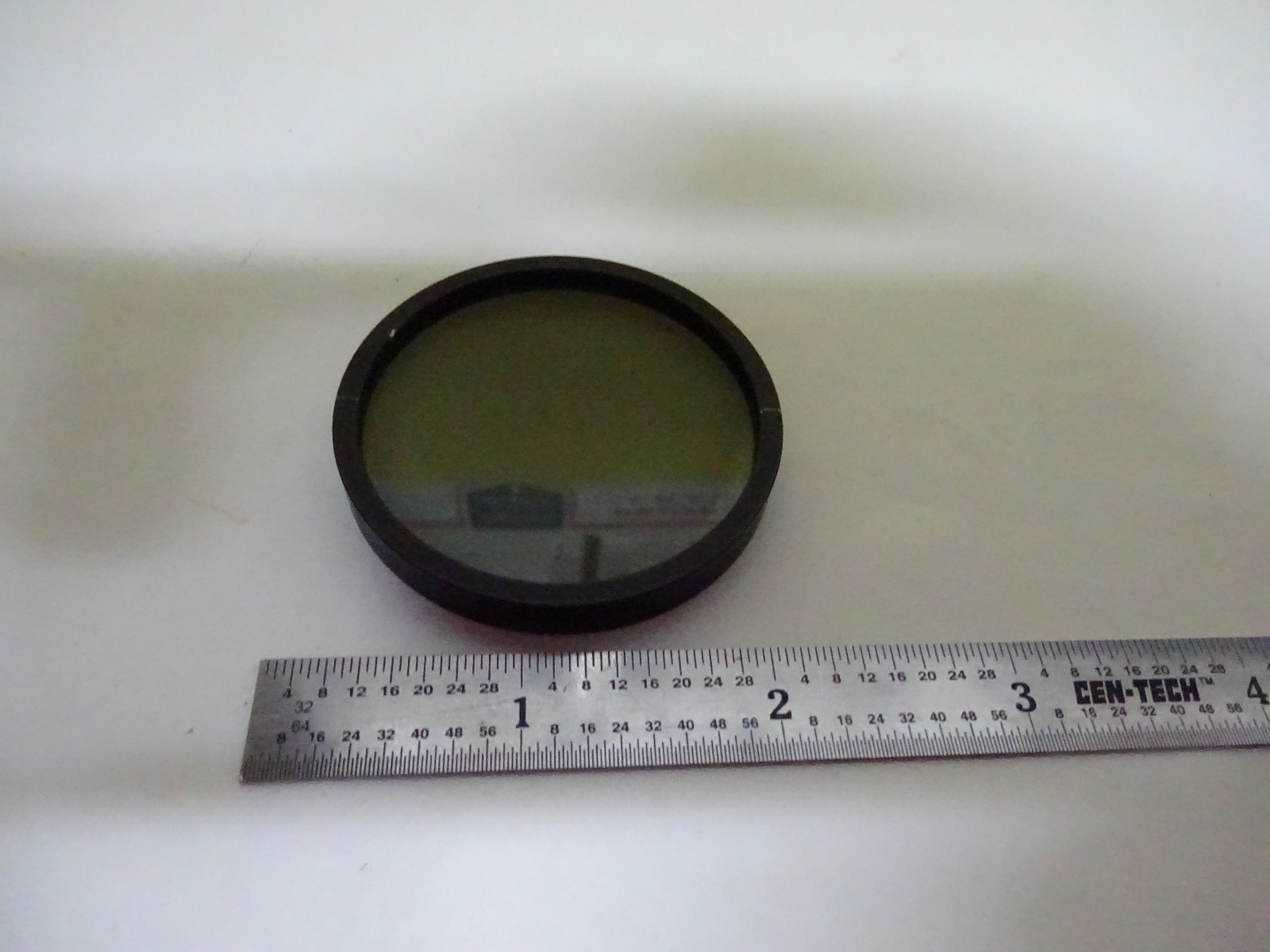 MICROSCOPE PART POLARIZER POL [delaminated] ILLUMINATOR OPTICS AS IS BIN#X1-48