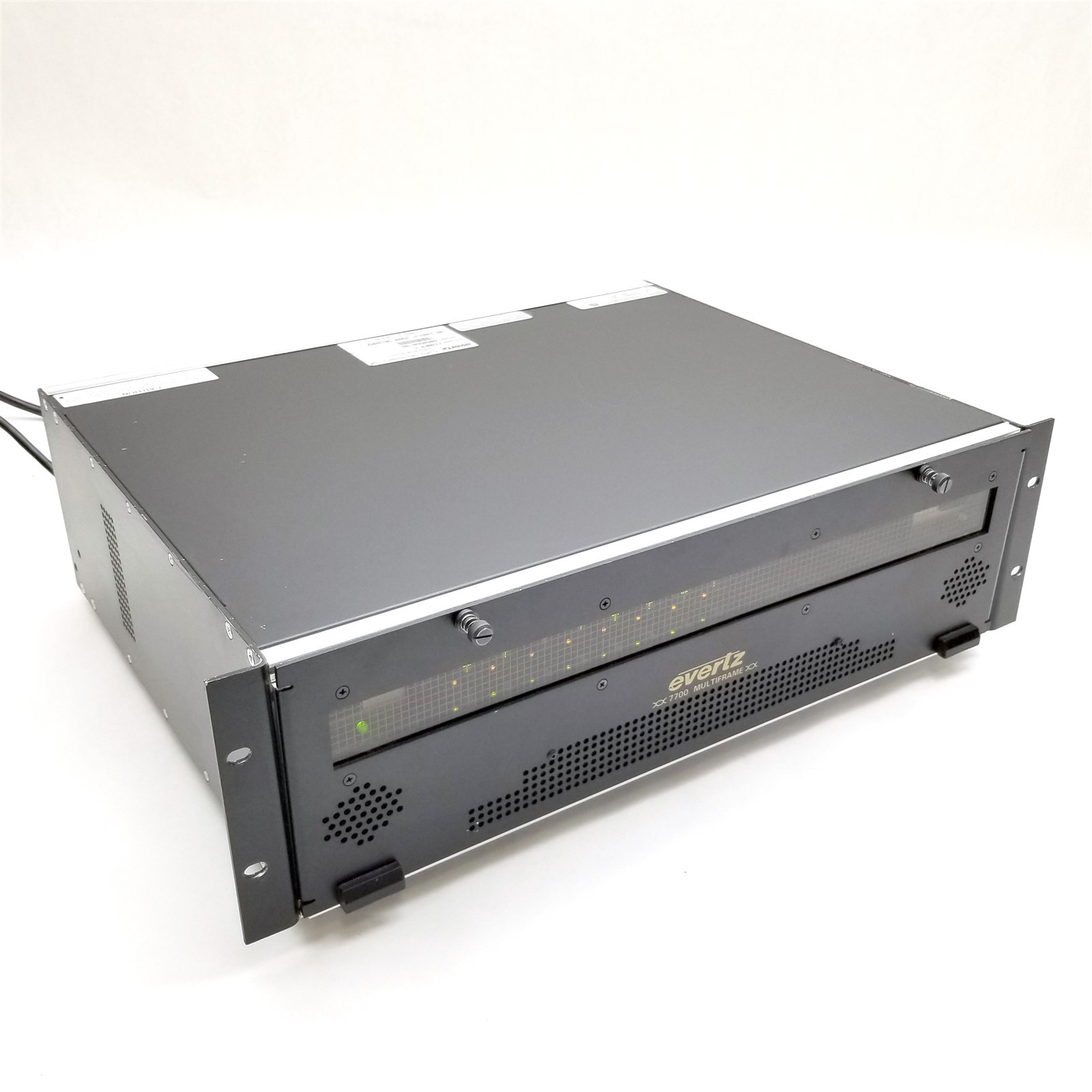 Evertz Microsystems 7700FR-C Mutliframe Chassis Frame w/1*7700FC/8*7707LTA