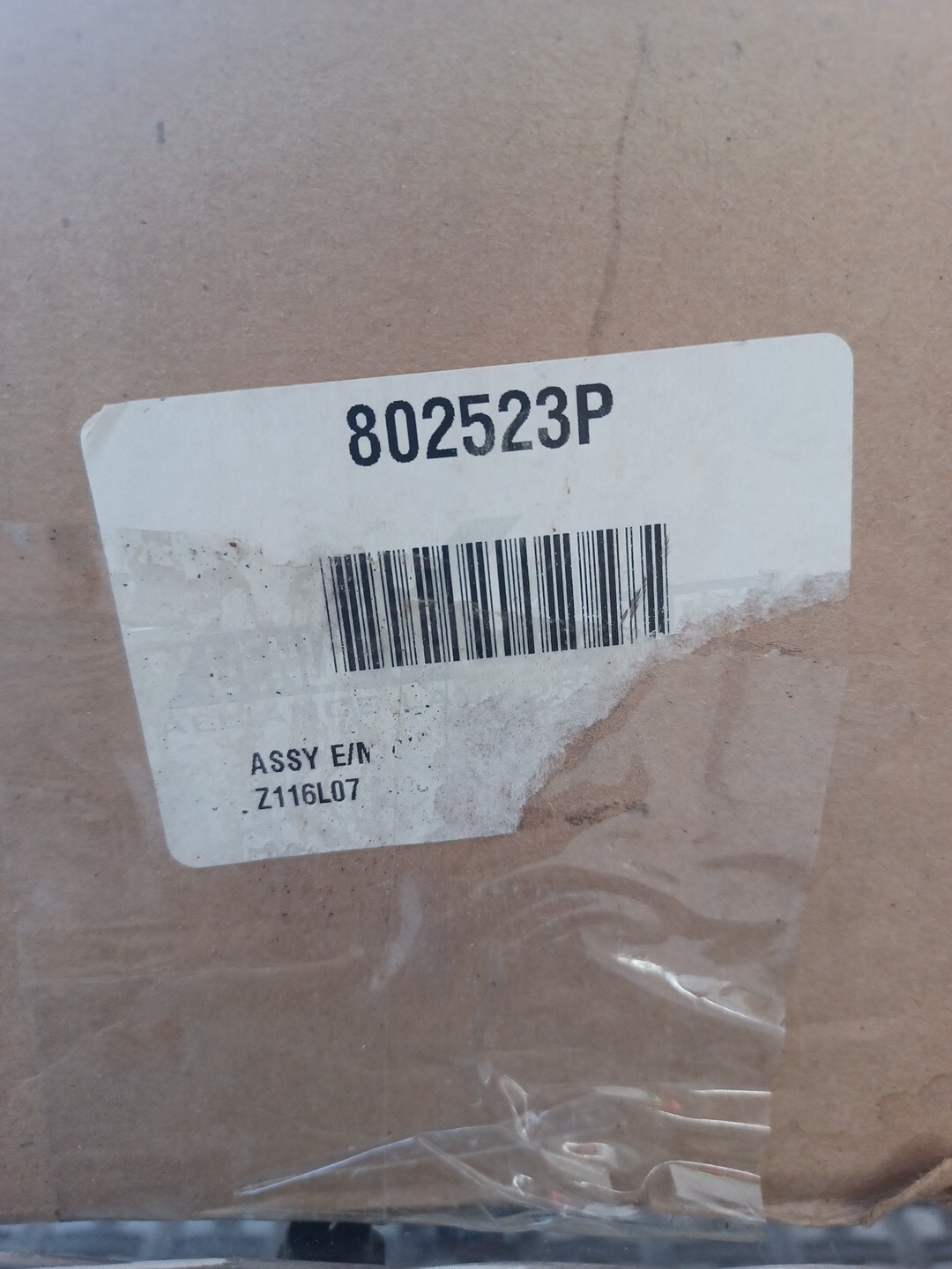 R.S.P.C. (SPE) Assy E/M Control 802523P