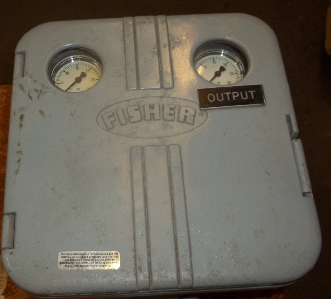 FISHER 4150K 4150K-210 200PSI 3-15PST PRESSURE CONTROL BOX (476)
