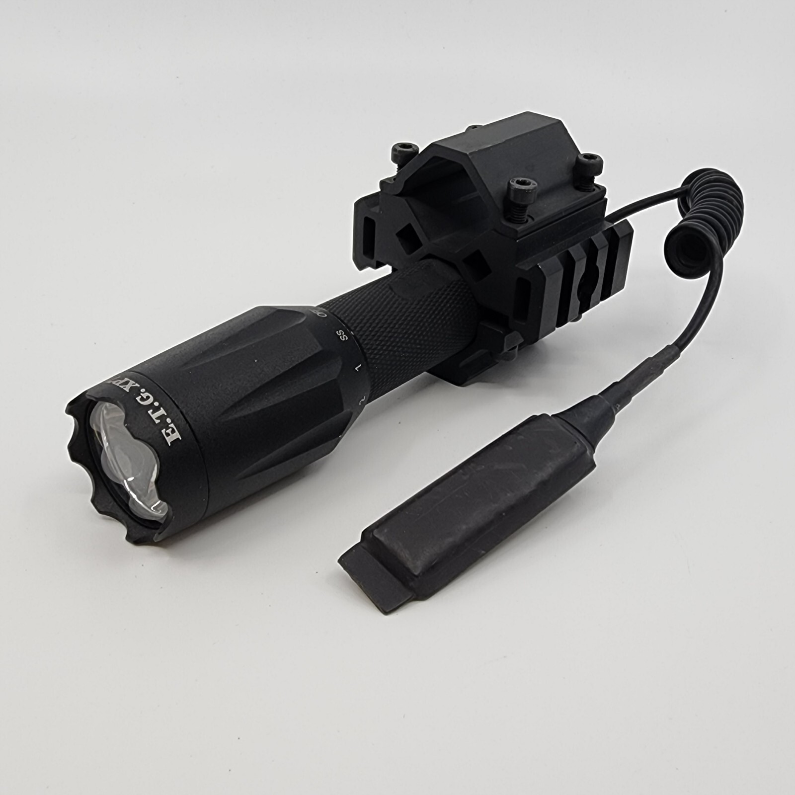 ETG XP7E Tactical CREE LED Flashlight Weaponlight with Cord Switch
