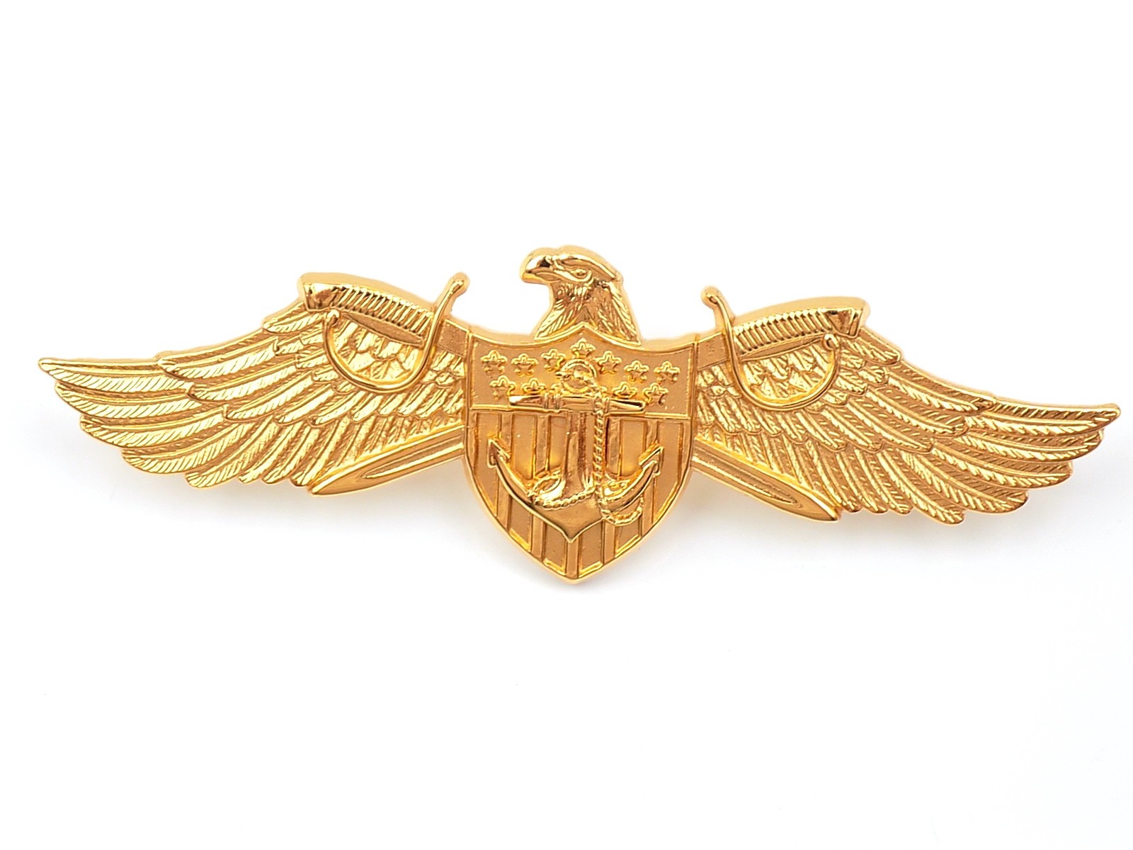 Vintage US Navy Strategic Sealift Warfare Badge - Officer