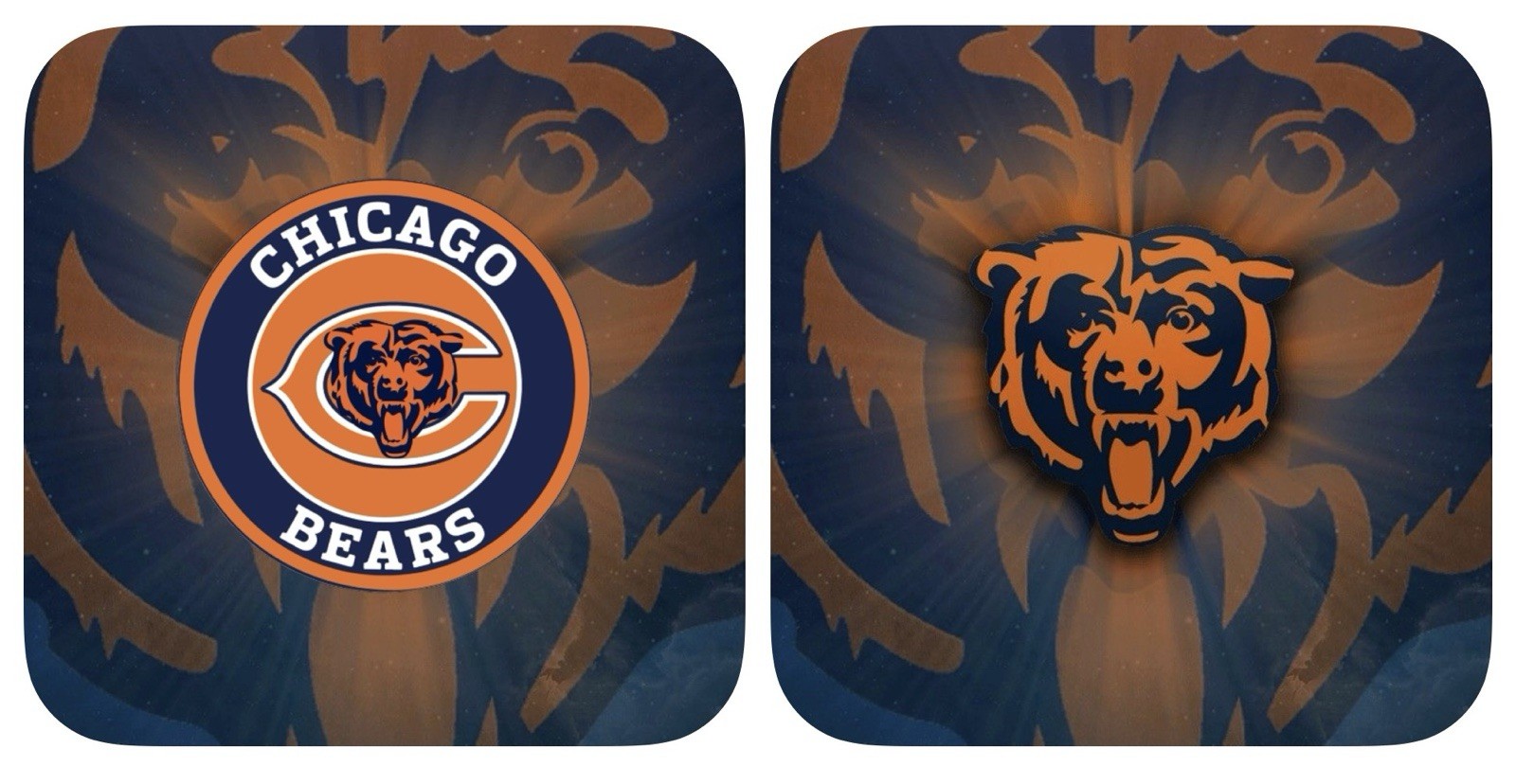 CHICAGO BEARS -  Pro Cornhole Bags - 4 Bags