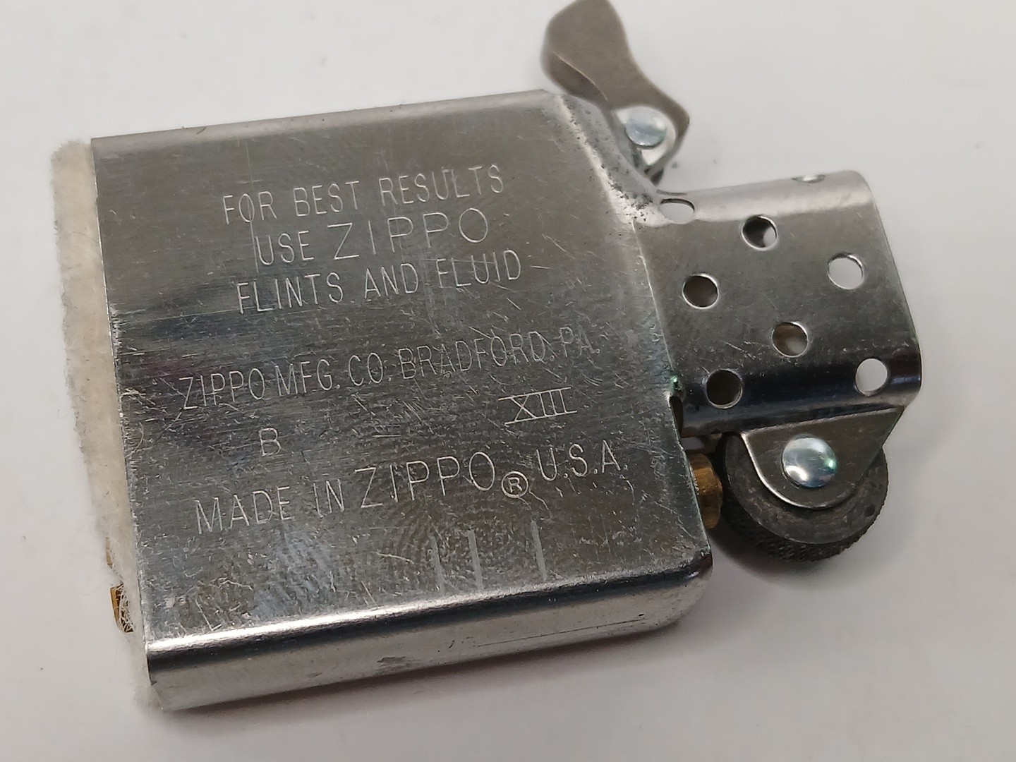 1996 Cambridge Diner Zippo Lighter -97 Unfired Insert