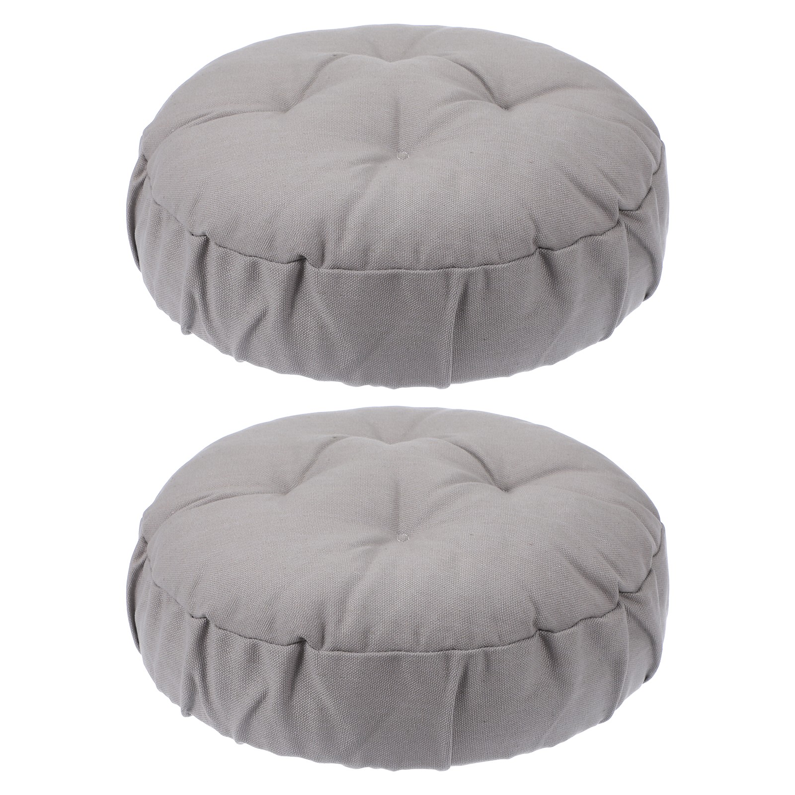 2Pcs Bar Stool Cover 12" Elastic Bar Stool Seat Covers, Gray