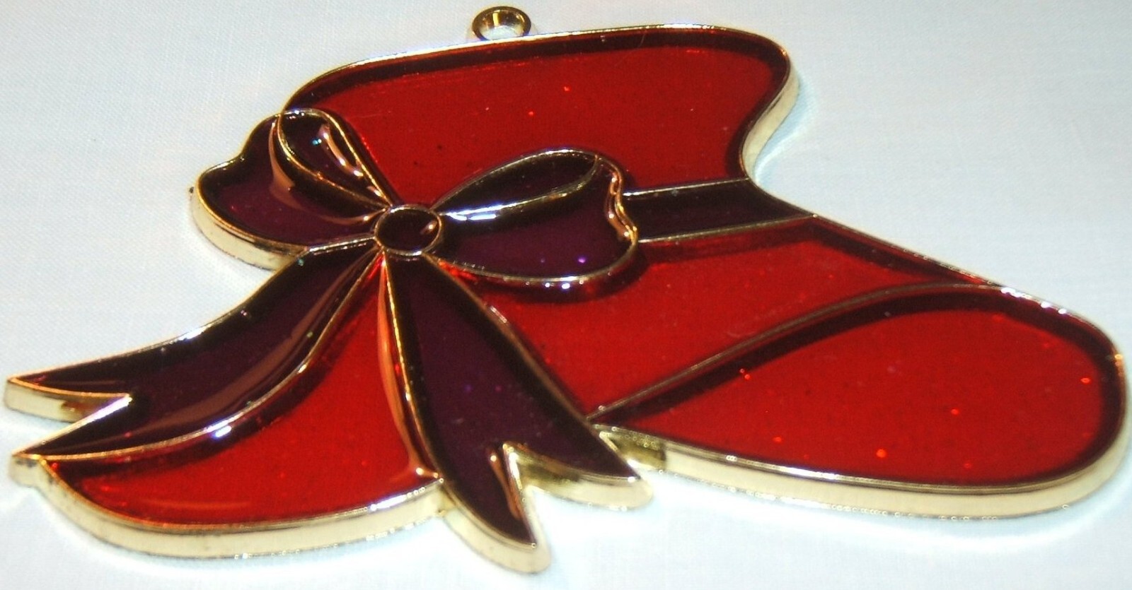 New Fashionable Red Hat Suncatcher Home Decor Craft Free Shipping