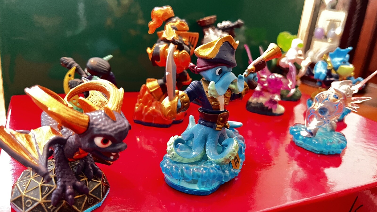 Wii Accessories "Sky Landers" Bundle 9 Characters For Wii Console- USED
