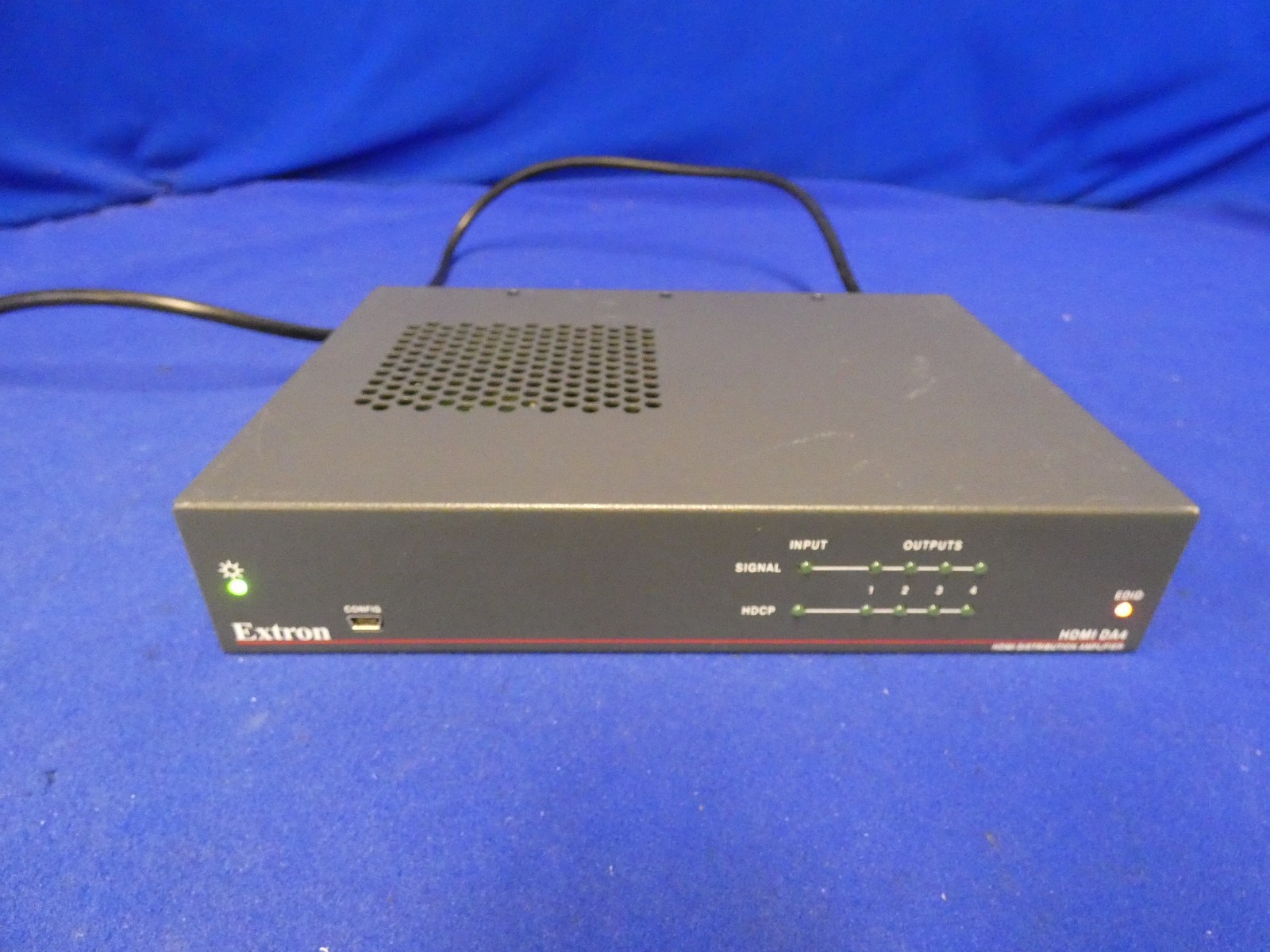 Extron HDMI DA4 HDMI Distribution Amp (1 In, 4 Out) w/Blue Phoenix Connector