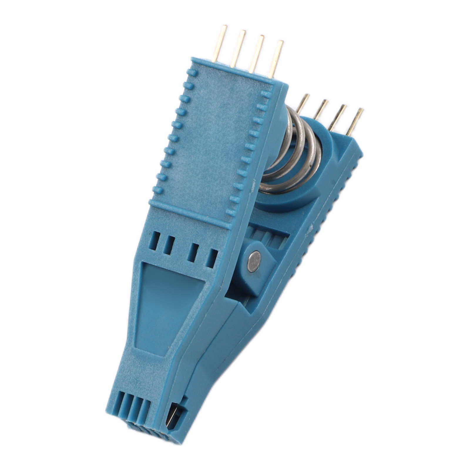 Gold Plated 8 Pin Test Clip Spring Hold for Online Chip Programming Tasks