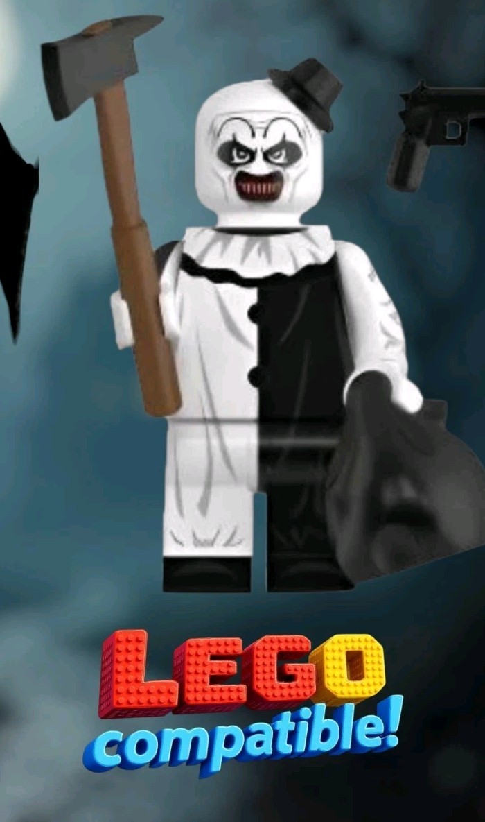 🩸 Art The Clown Knife New Polybag Horror Movie Mini figure Terrifier Figure Toy