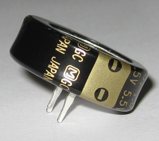 Panasonic Coin Cell Supercapacitor 1 F  - 5.5 V DC - PCB Mount Mini Supercap
