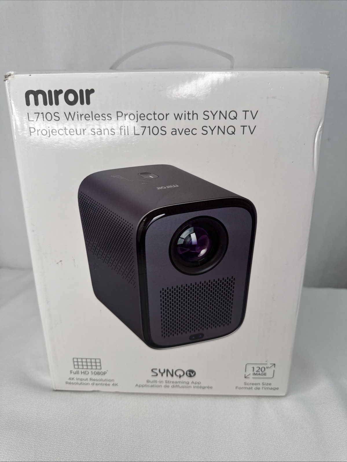 Miroir L710S Pro Smart 1080p Wireless Projector (Black)