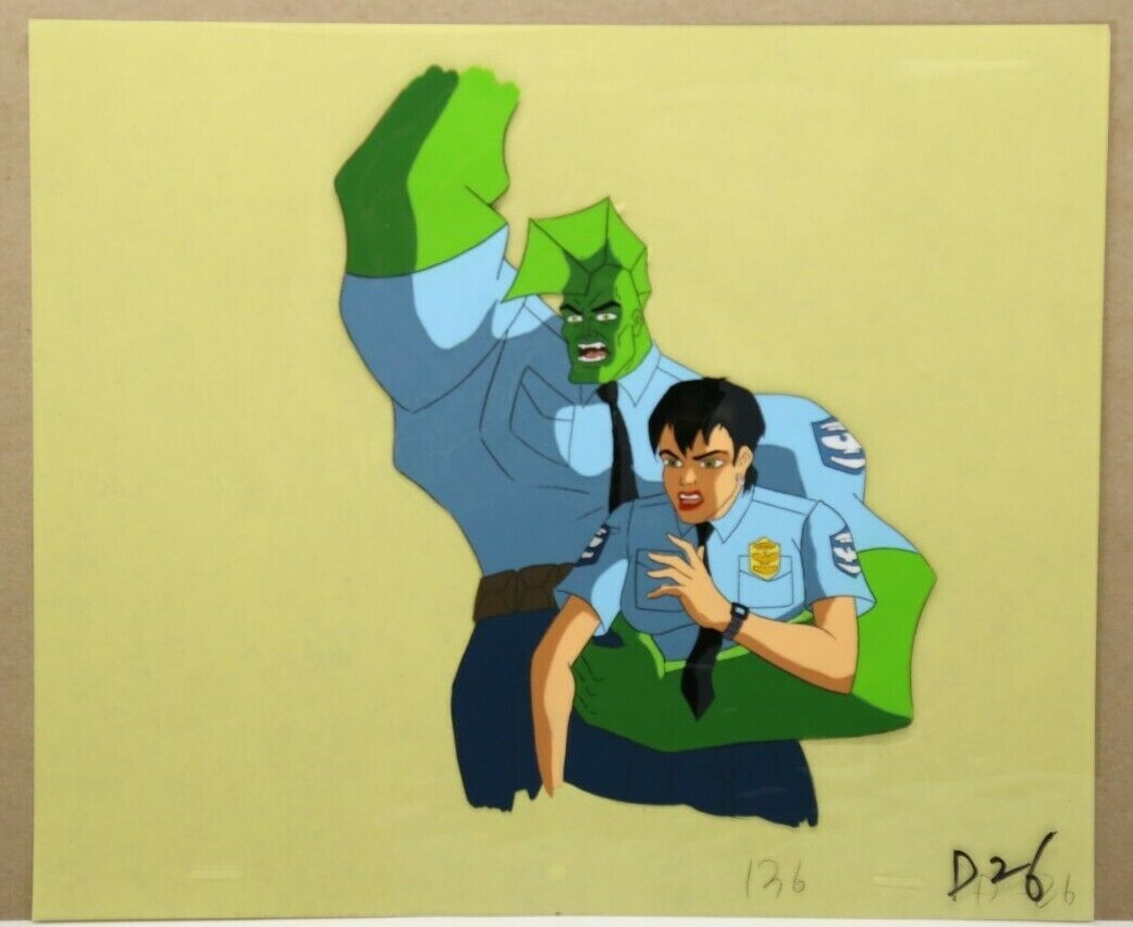 Savage Dragon Original Production Cel 109-40 - Used Condition