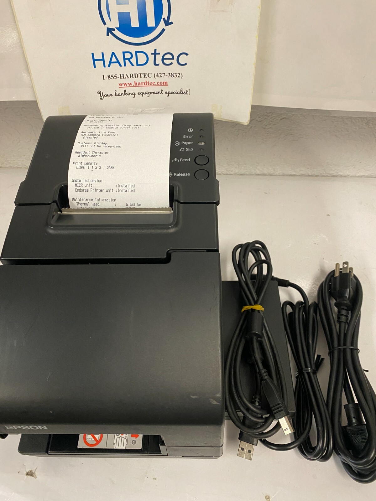 Epson TM-H2000 USB Dual-function Thermal Receipt Printer M255A