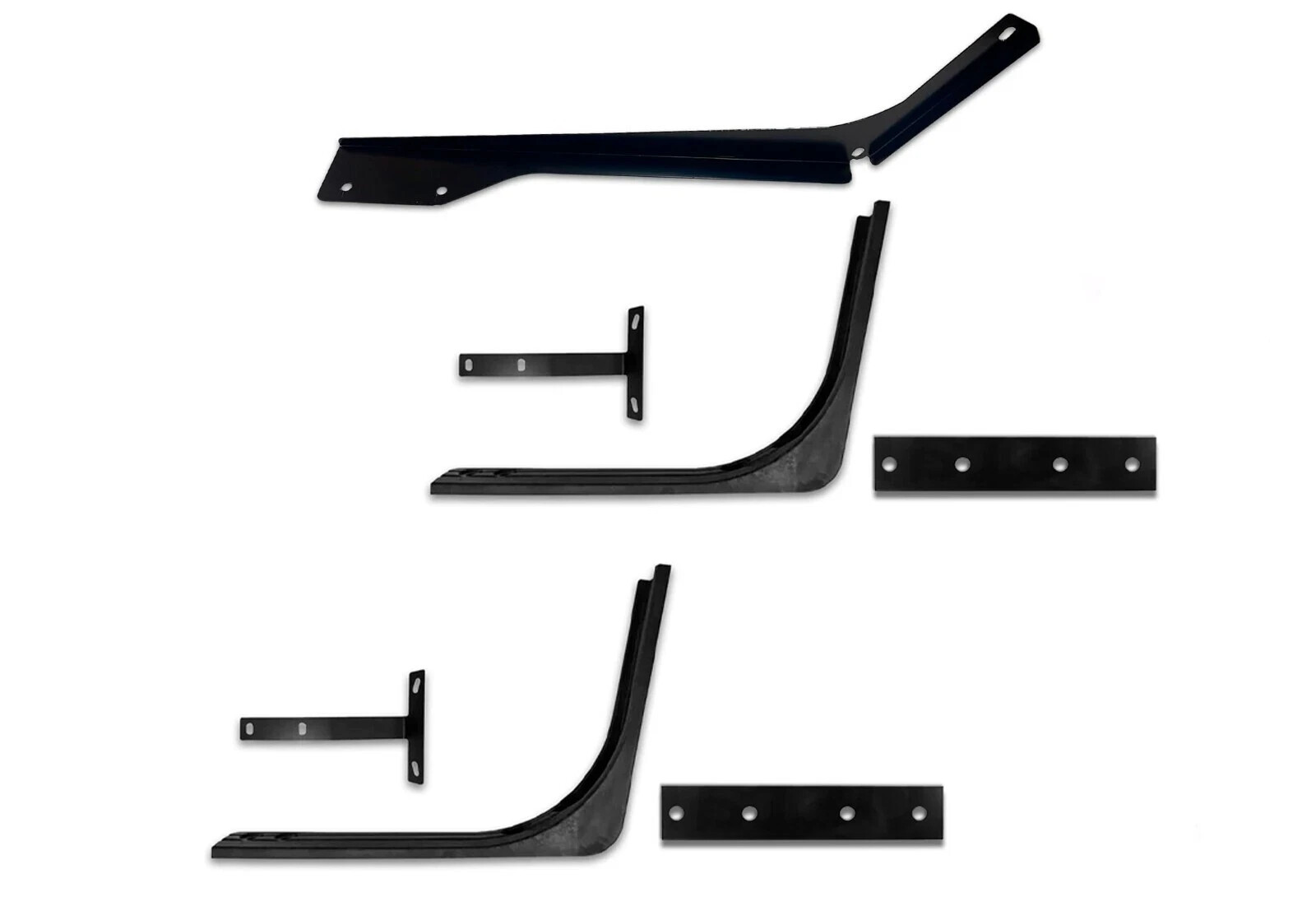 7Pc Set Top&Bottom Cab Fairing Brackets Left Compatible with Volvo VNL 2004-2017