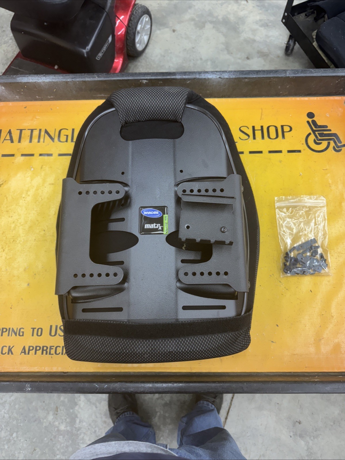 🥇Invacare Matrx Elite TR Seat Back Assy 16” x 18” for Invacare & Rovi Chair