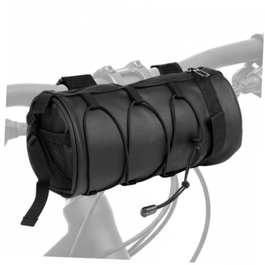 Bike Handlebar Bag, 2.5L Black Waterproof Bicycle Frame Front Bag, Multiple
