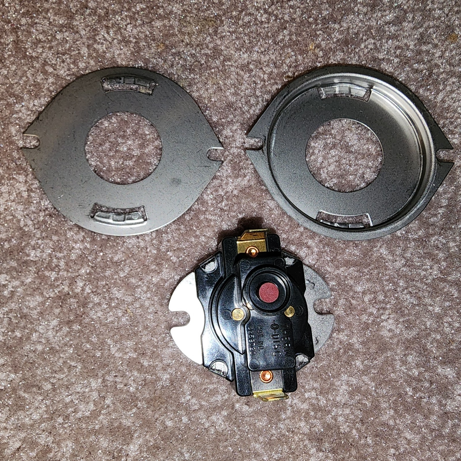 New Snap Disc Limit Thermostat 2E362 Open 160 °F 38143 therm-o-disc manual reset