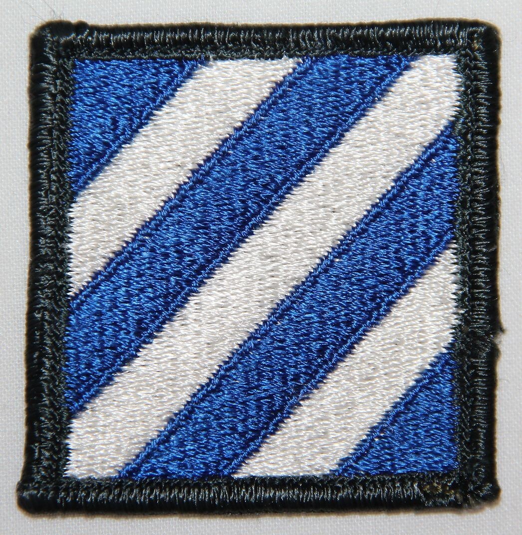 ORIGINAL VIETNAM ERA U.S. ARMY 3RD INFANTRY DIVISION PATCH