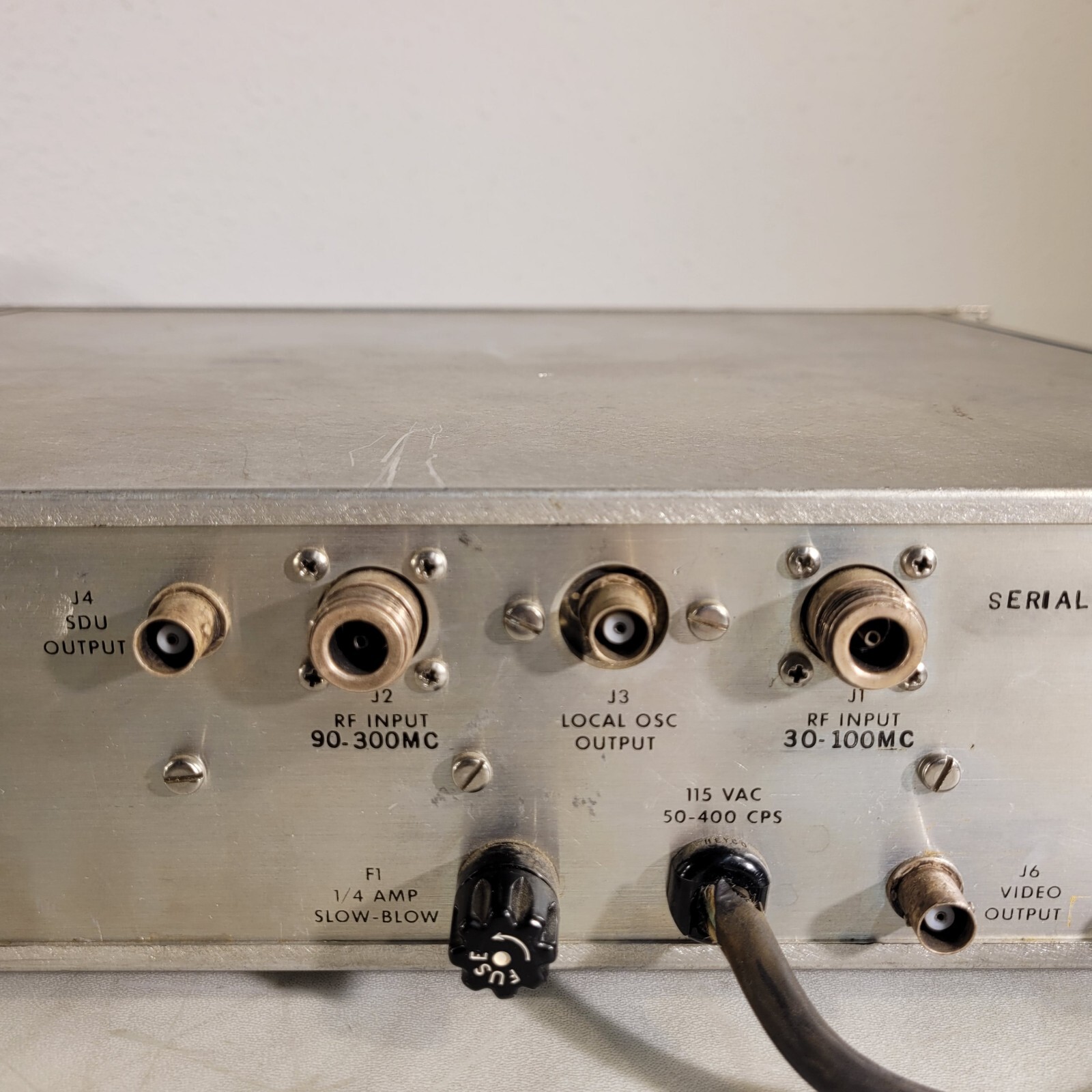 Astro Communication Labratory SR-202 VHF Receiver MC Tuner
