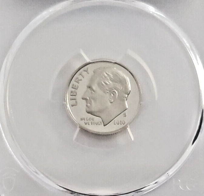 2010-S Roosevelt Proof Dime - PCGS PR69DCAM - Nice! 4346