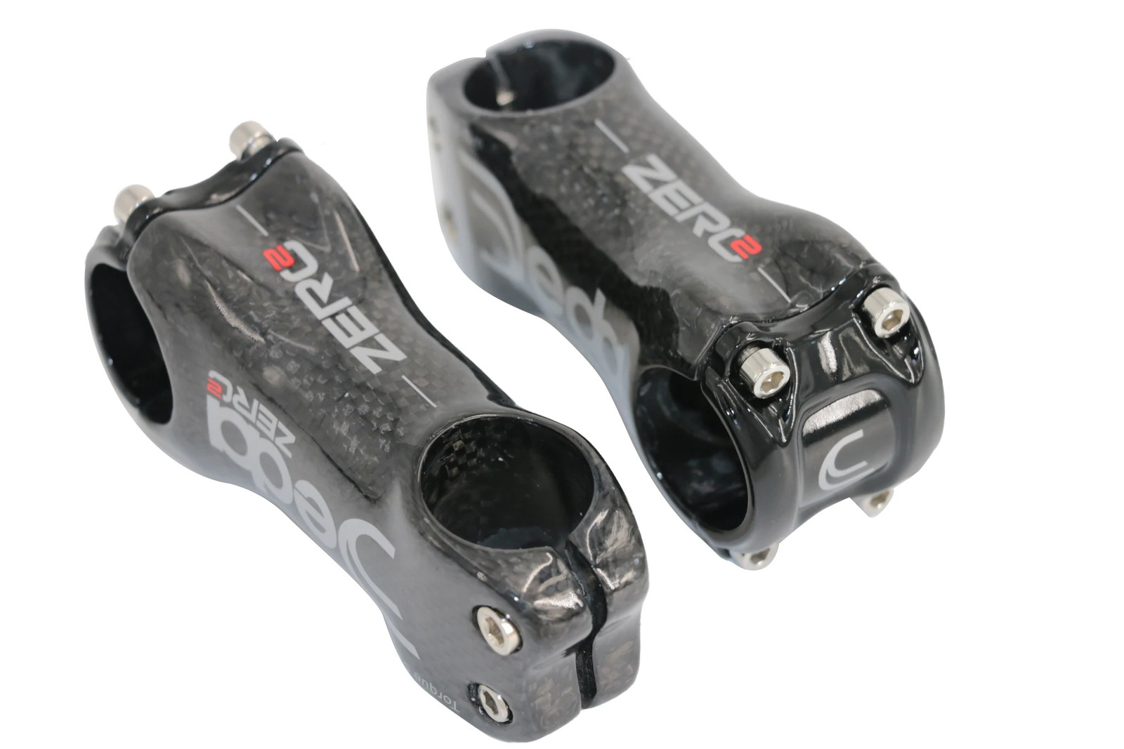 6 17 Degree Carbon Fiber Road Mountain Bike Stem 31.8mm Clamp 70-130mm