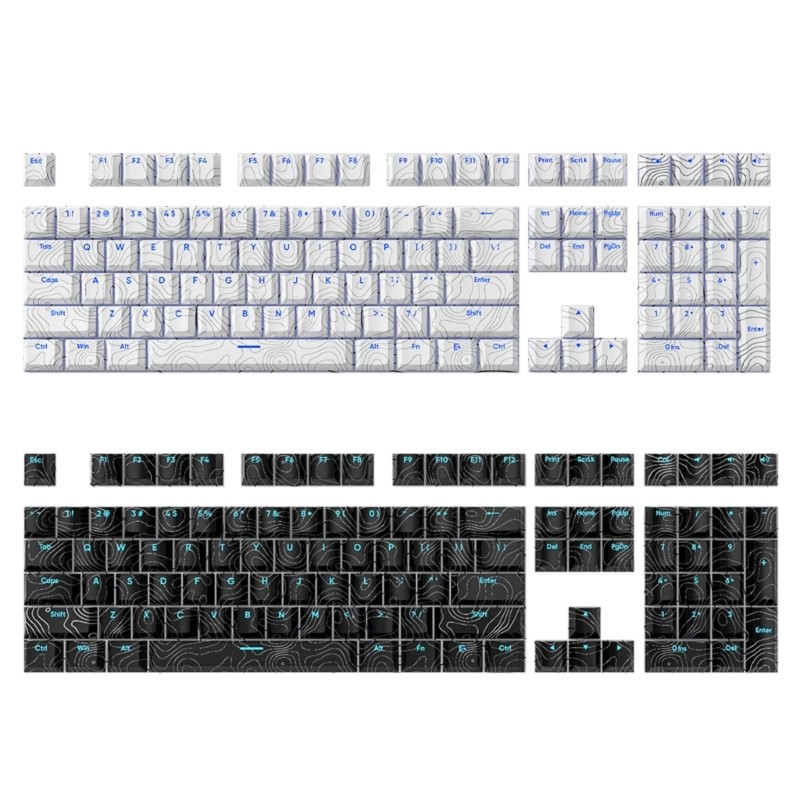 108 Line Keycap Dye Subbed Keycap Original Height Set PBT for Keyboards
