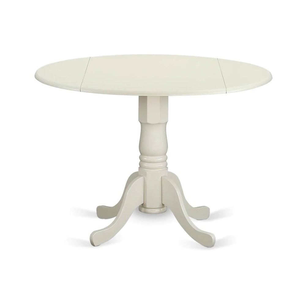 Dining Room Set Linen White, DLFL5-WHI-01