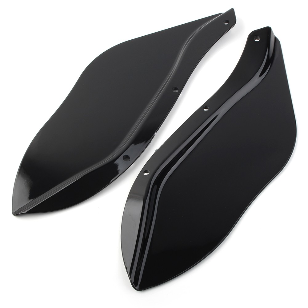 1 Pair Fairing Windshield Air Deflector For Harley Street Electra Glide 96-13 US