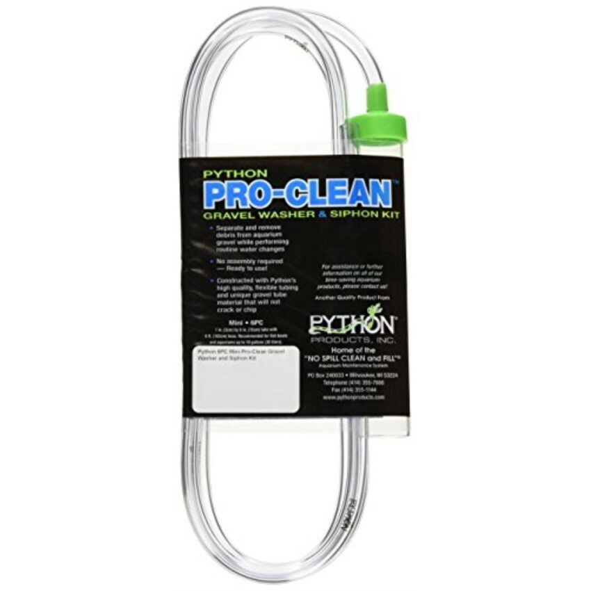 Python Pro Clean Aquarium Vacuum Gravel Washer (Pick a Size) Free Shipping