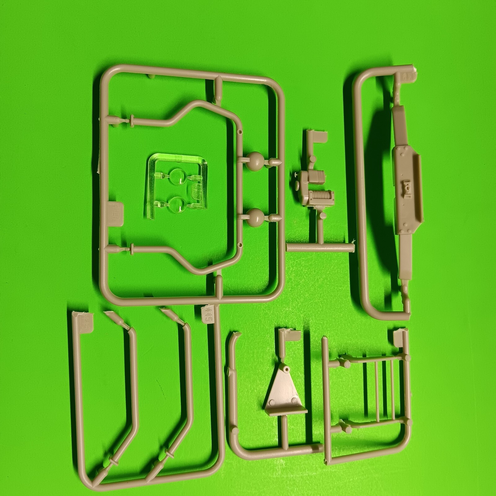 Roll Bar KC lights Winch 1971 Ford F-250 Custom 4x4 Pickup Truck Moebius 1/25